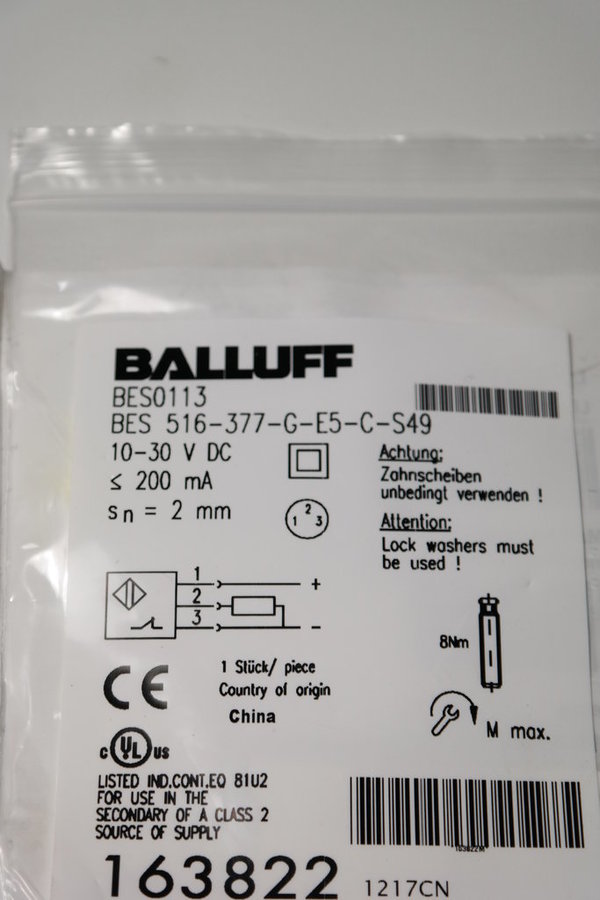 Balluff BES 516-377-G-E5-C-S49
