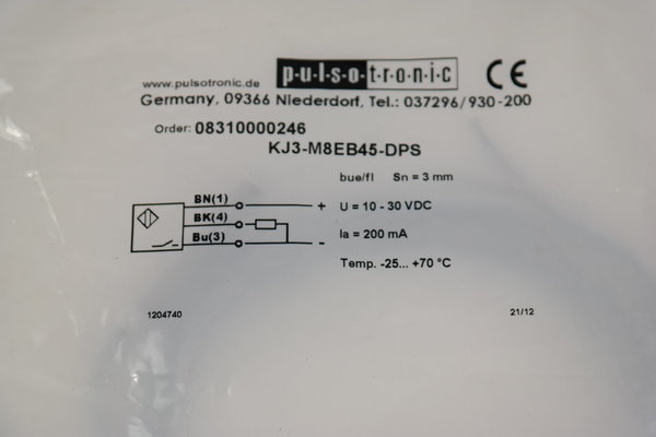 pulsotronic KJ3-M8EB45-DPS