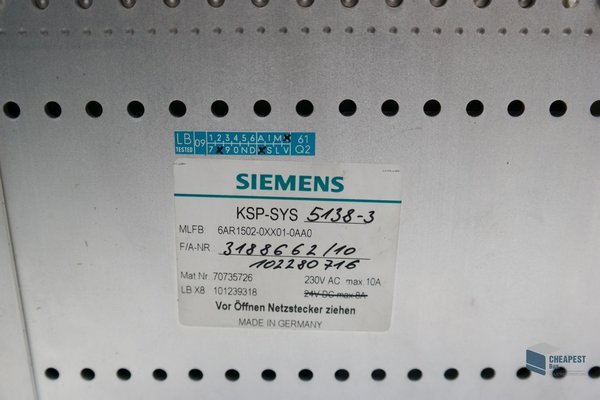 Siemens 6AR1502-0XX01-0AA0