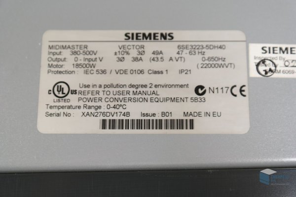 Siemens 6SE3223-5DH40