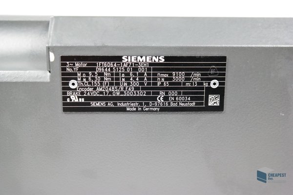 Siemens 1FT6064-1AF71-3EH1