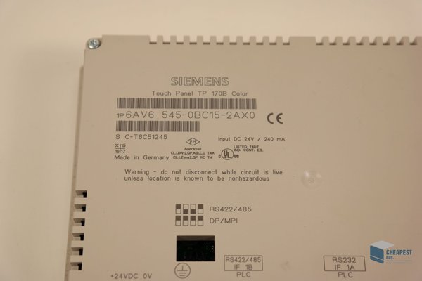Siemens 6AV6 545-0BC15-2AX0