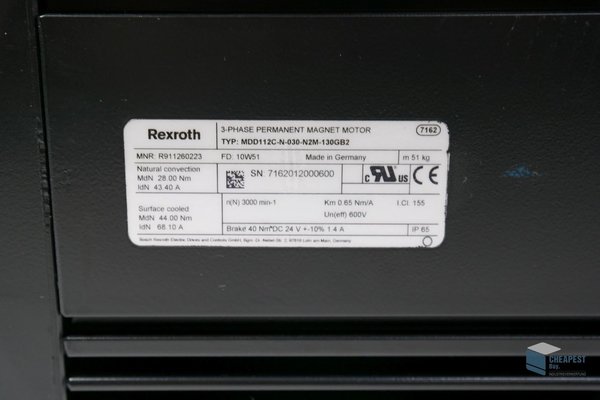 Rexroth MDD112C-N-030-N2M-130GB2