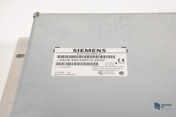 Siemens 6AV6 542-0AD15-2AX0