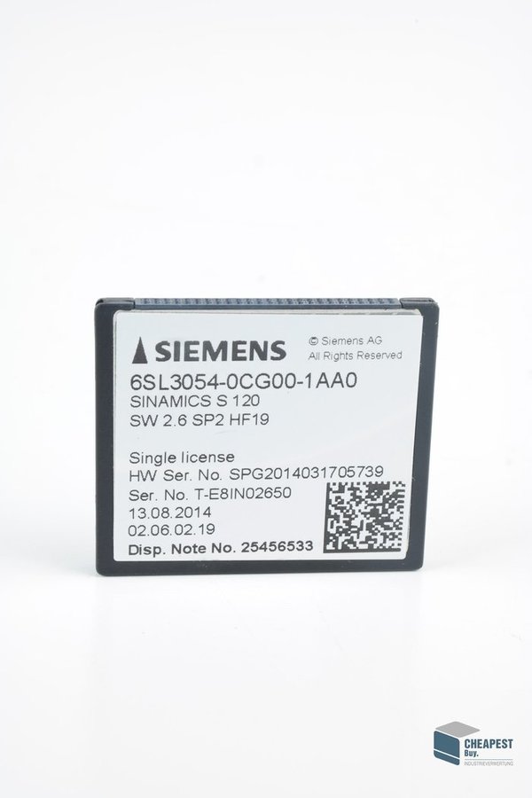 Siemens 6SL3054-0CG00-1AA0