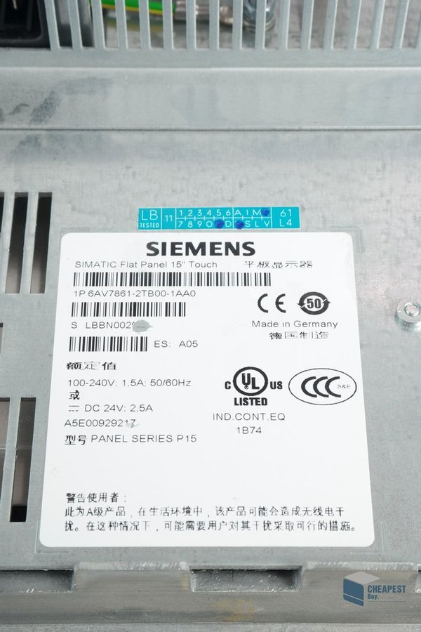 Siemens 6AV7861-2TB00-1AA0