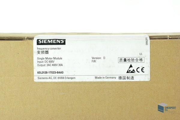 Siemens 6SL3120-1TE23-0AA3