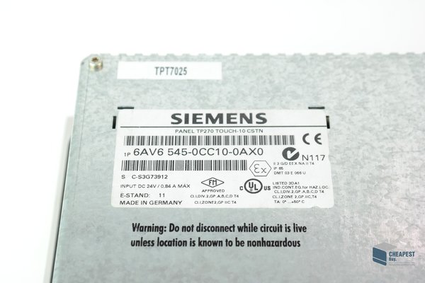 Siemens 6AV6 545-0CC10-0AX0
