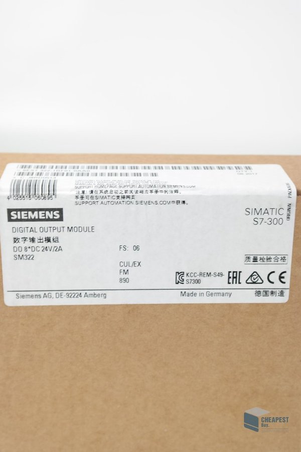 Siemens 6ES7 322-1BF01-0AA0