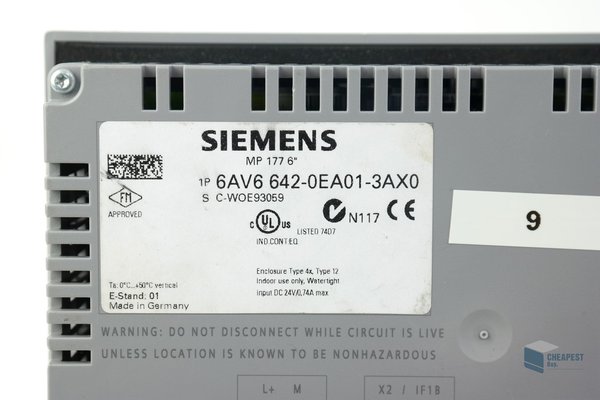 Siemens 6AV6 642-0EA01-3AX0
