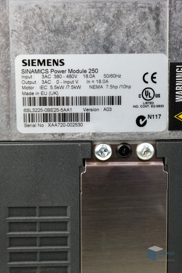 Siemens 6SL3225-0BE25-5AA1