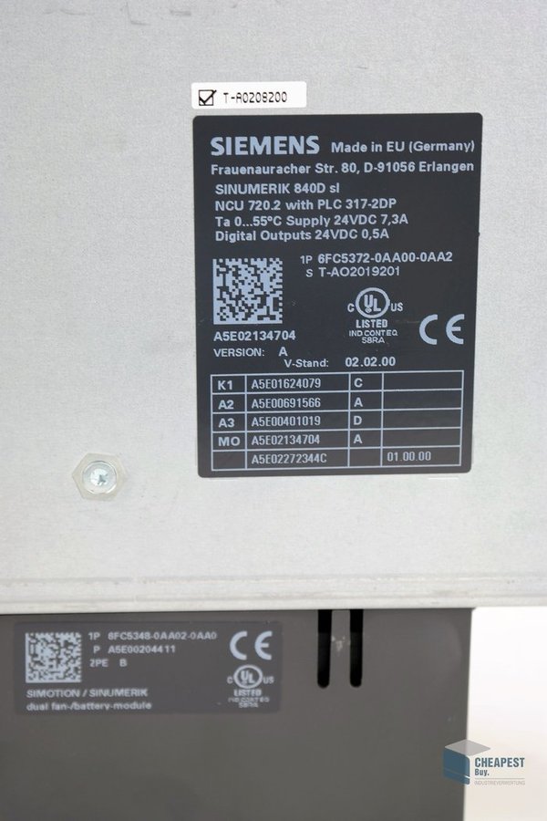 Siemens 6FC5372-0AA00-0AA2