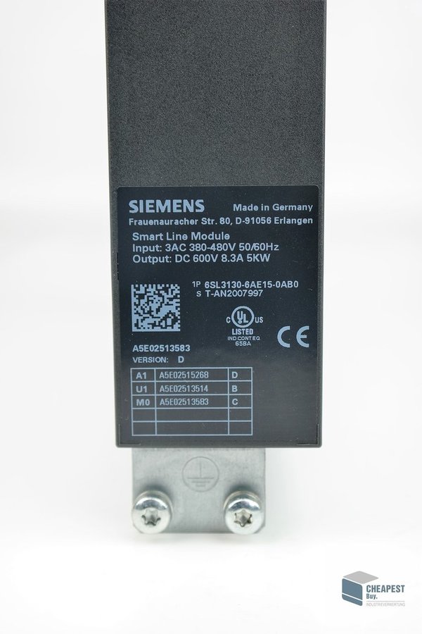 Siemens 6SL3130-6AE15-0AB0