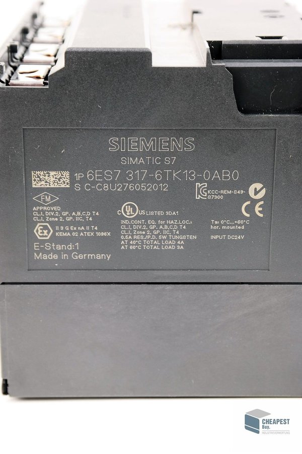 Siemens 6ES7 317-6TK13-0AB0