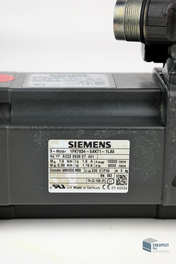 Siemens 1FK7034-5AK71-1LA5