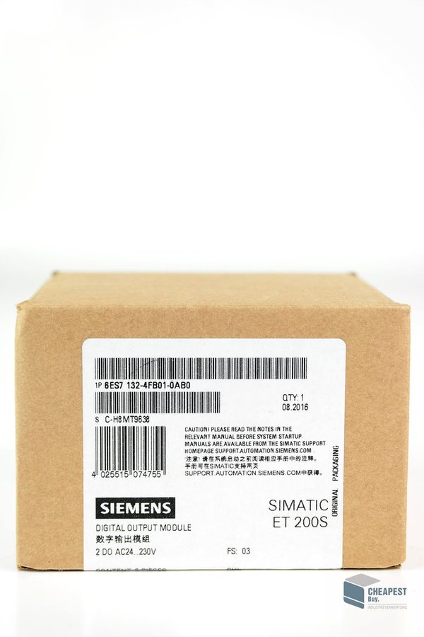 Siemens 6ES7132-4FB01-0AB0