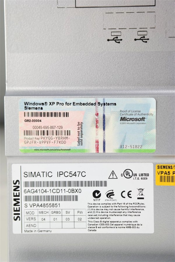 Siemens 6AG4104-1CD11-0BX0